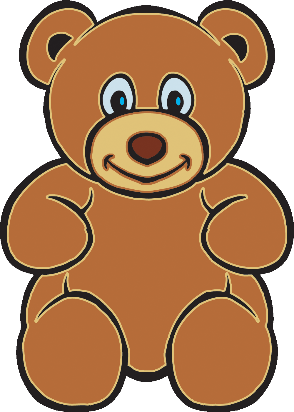 free baby teddy bear clip art - photo #12