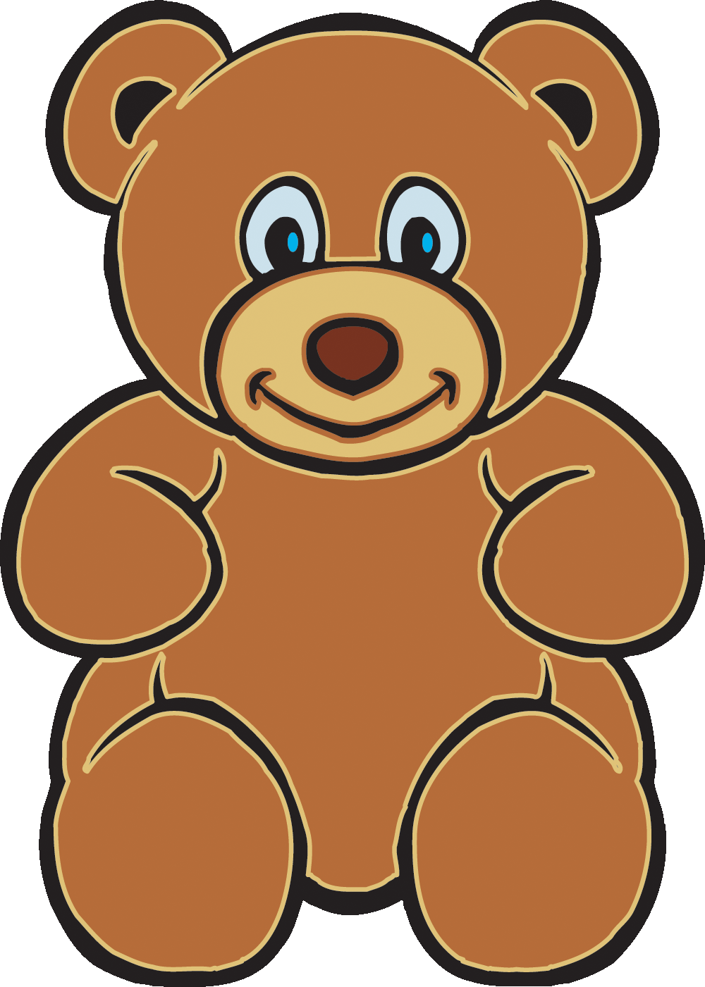 red teddy bear clipart - photo #7