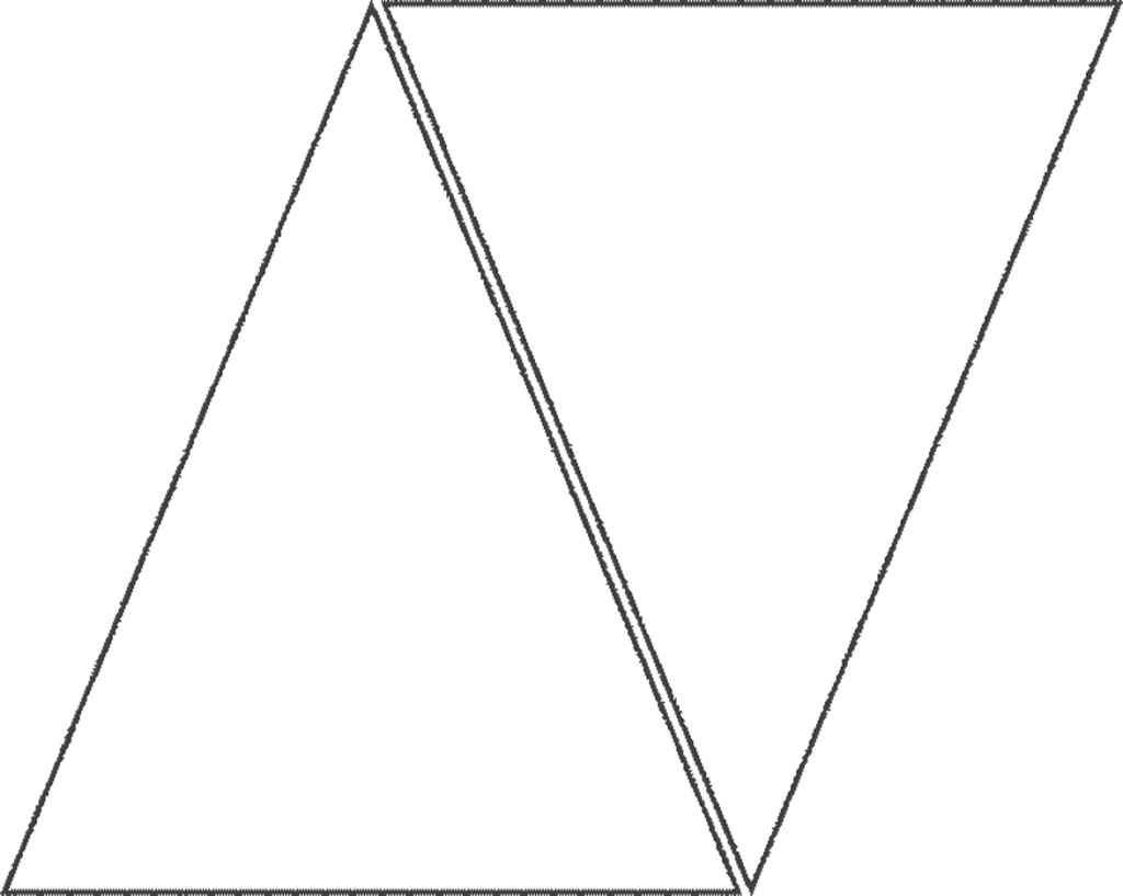 Triangle Banner Template