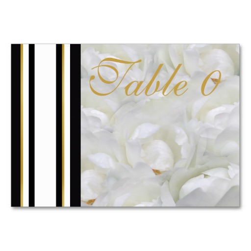 Orchid wedding table number placement business card template from ...