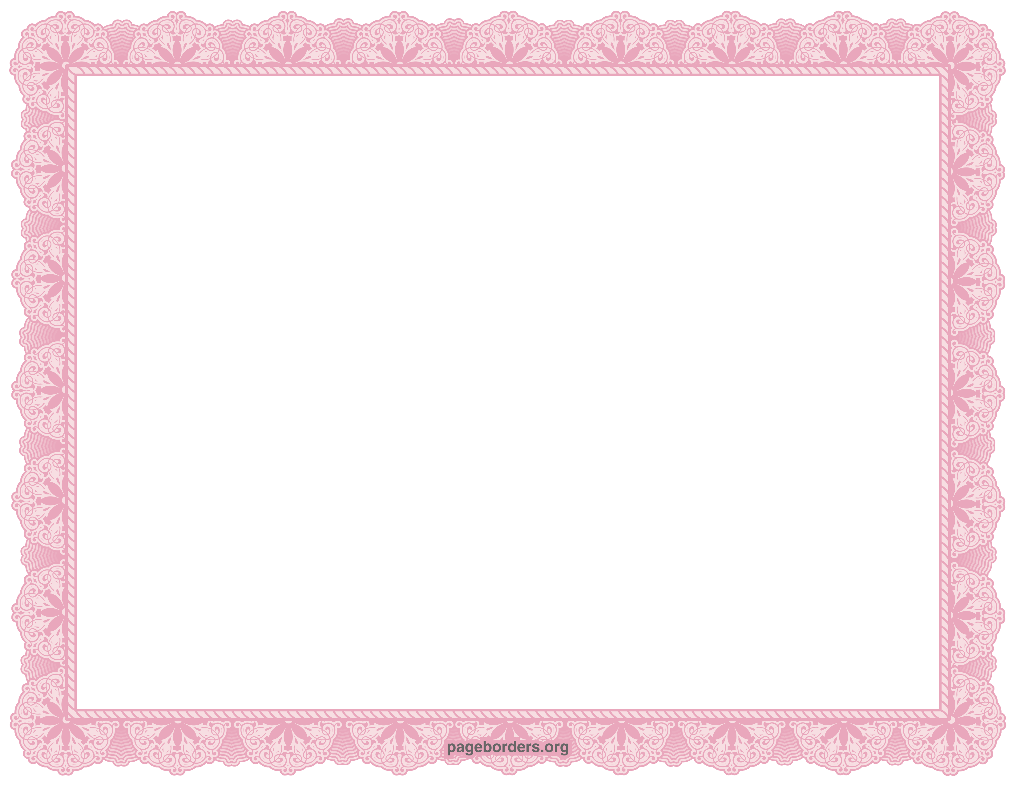 certificate clipart borders - photo #43