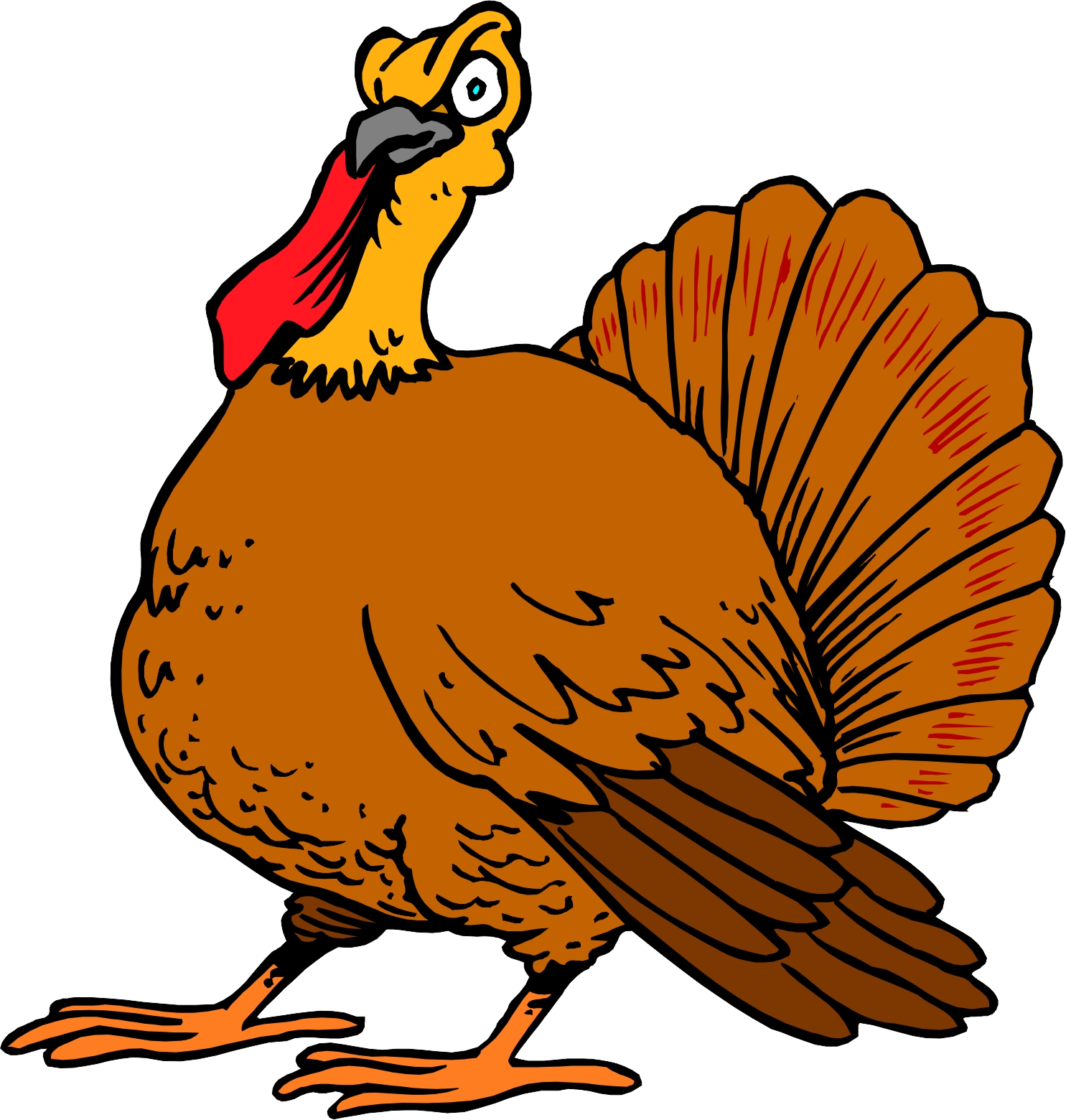 Cartoon Turkey