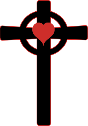 cross and heart clip art image search results