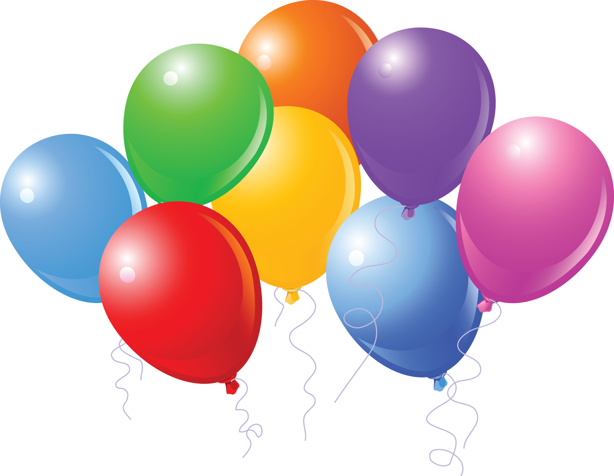 Picture Of Birthday Balloons - ClipArt Best