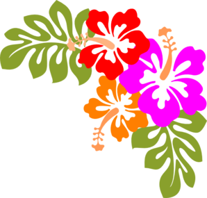 Hibiscus clip art - vector clip art online, royalty free & public ...