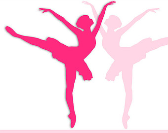 Pink Ballerina Clipart