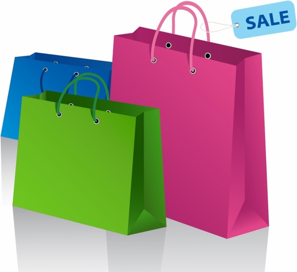 Shopping bag vector free vector download (1,995 Free vector) for ...