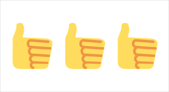 21+ Bring out the Optimism in you with the Thumbs up Emoji | Free ...