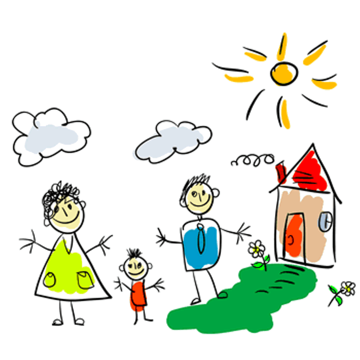 Animated Family Clipart