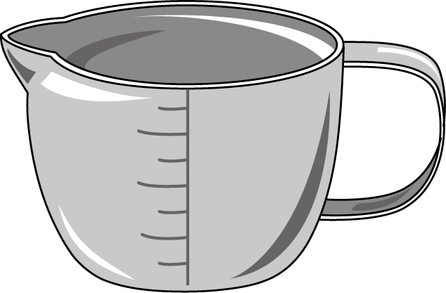 Measuring Cup Of Water Clipart - Free Clipart Images