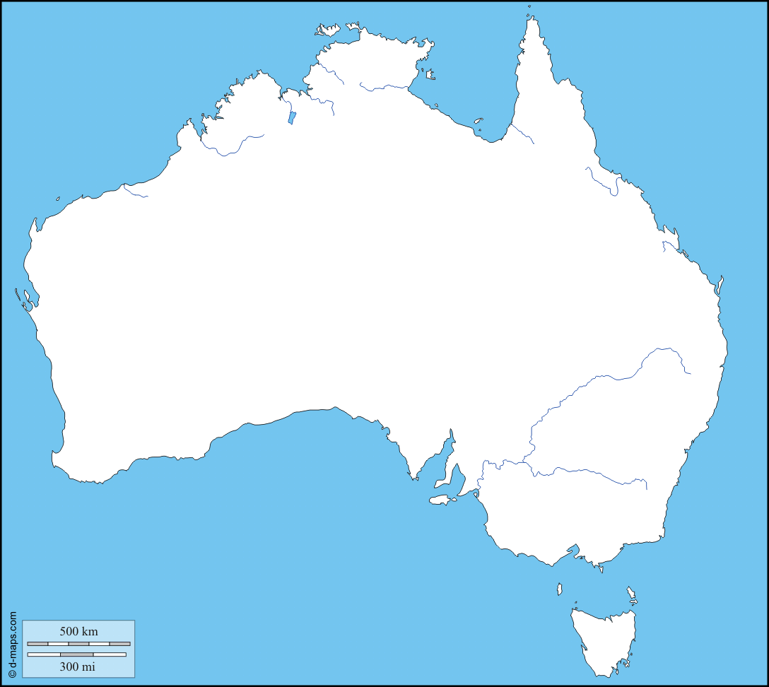 free clipart map of australia - photo #48