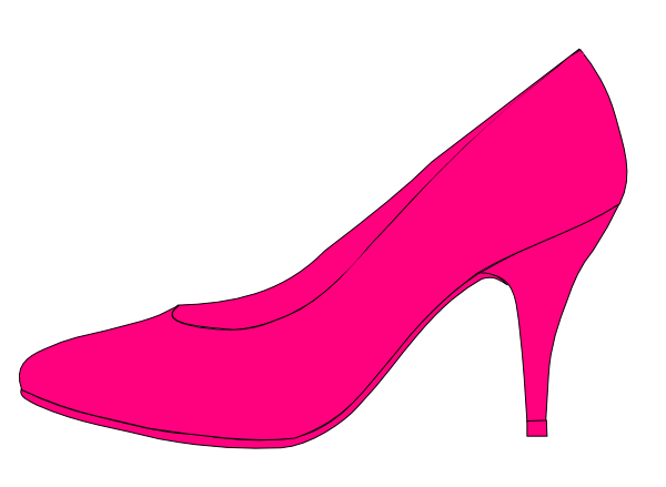 Imgs For > Cinderella Shoe Silhouette Clipart