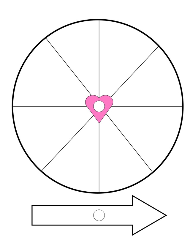 Free Printable Spinner Template