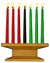 Kwanzaa Candles 2 Clip Art Download