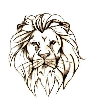 Simple Lion Tattoo | Simple Quote ...