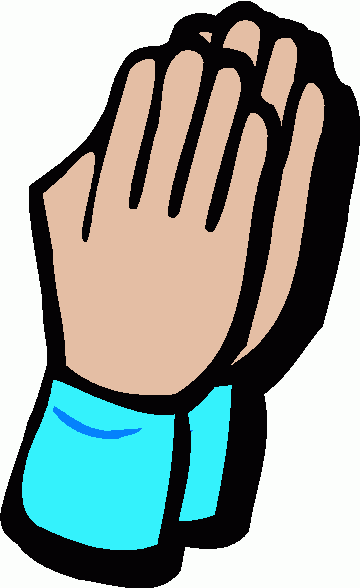 Black Praying Hands Clipart - Free Clipart Images