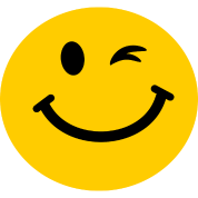 Clipart smiley face wink