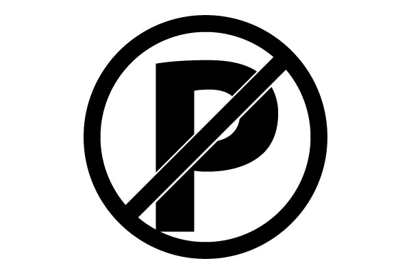 No parking signs, Signs and Parking signs