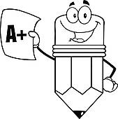 719 views Report Card Black And White Clipart
