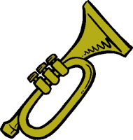 Jazz Trumpet Clipart