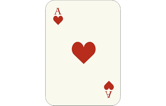 ace of hearts clip art free - photo #13