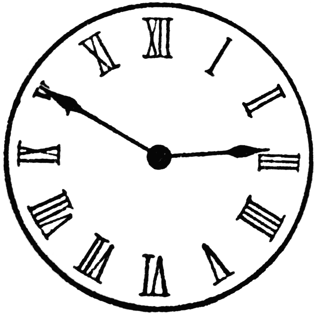 Clock 2:50 | ClipArt ETC