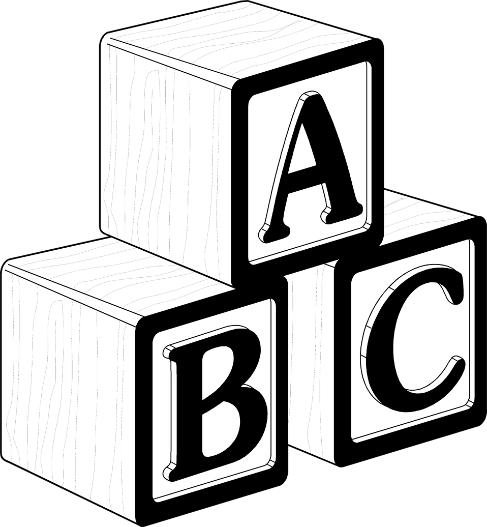 Baby Blocks Drawing ClipArt Best