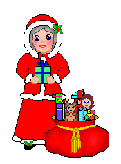 Christmas Clip Art - Santa Claus - Mrs. Santa Claus