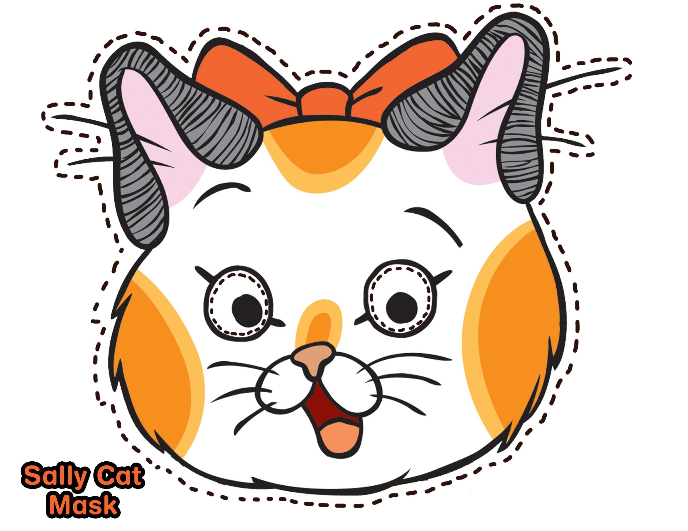 Printable Cat Mask — Crafthubs