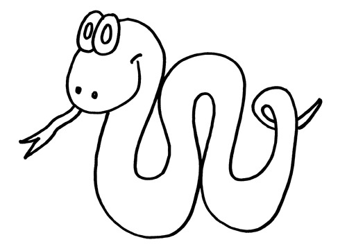 Cartoon Snake Pictures For Kids