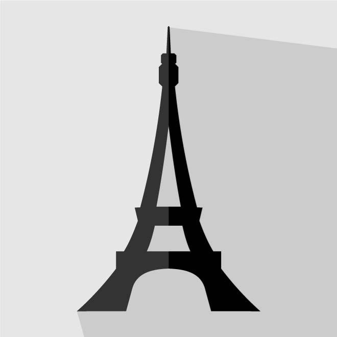eiffel tower vector icon | free icon packs | UI Download