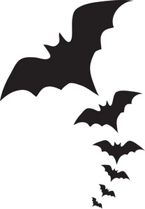 Bats Flying Clipart