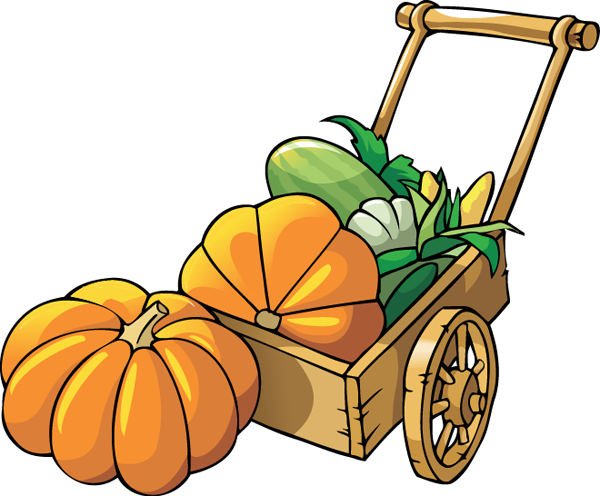 Pumpkin clipart fall on happy halloween scarecrows and clip art ...