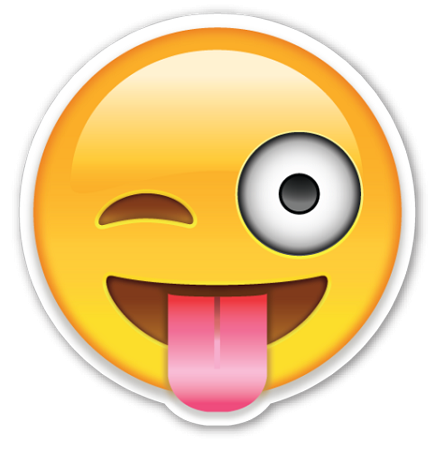 Smiley Face Sticking Tongue Out Clipart
