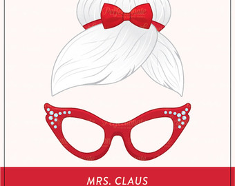 mrs claus clipart – Etsy