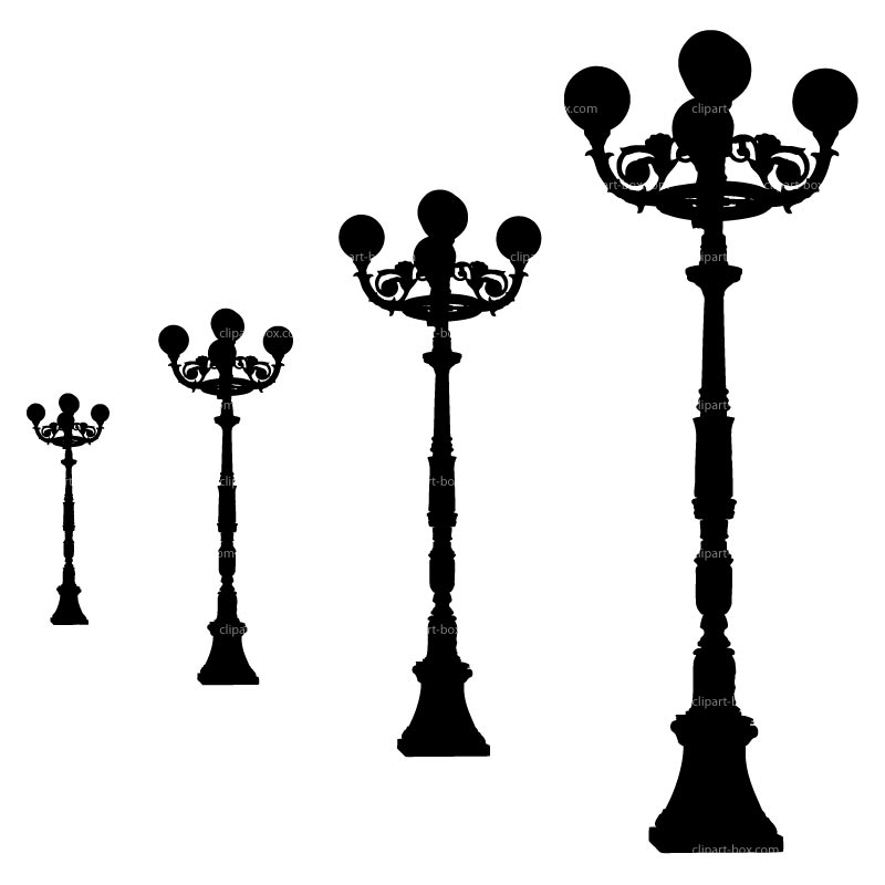 Post Lamp Clipart - ClipArt Best