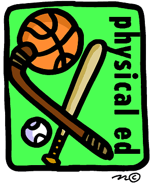 Physical Education Symbols Clipart