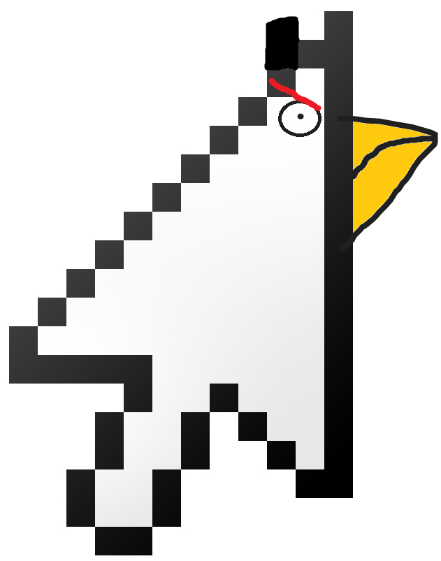 Image - Mouse Pointer Bird New.png | Angry Birds Fanon Wiki ...