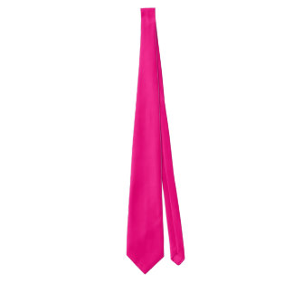 Hot Pink Color Background Ties | Zazzle