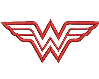 Wonder woman logo | Etsy