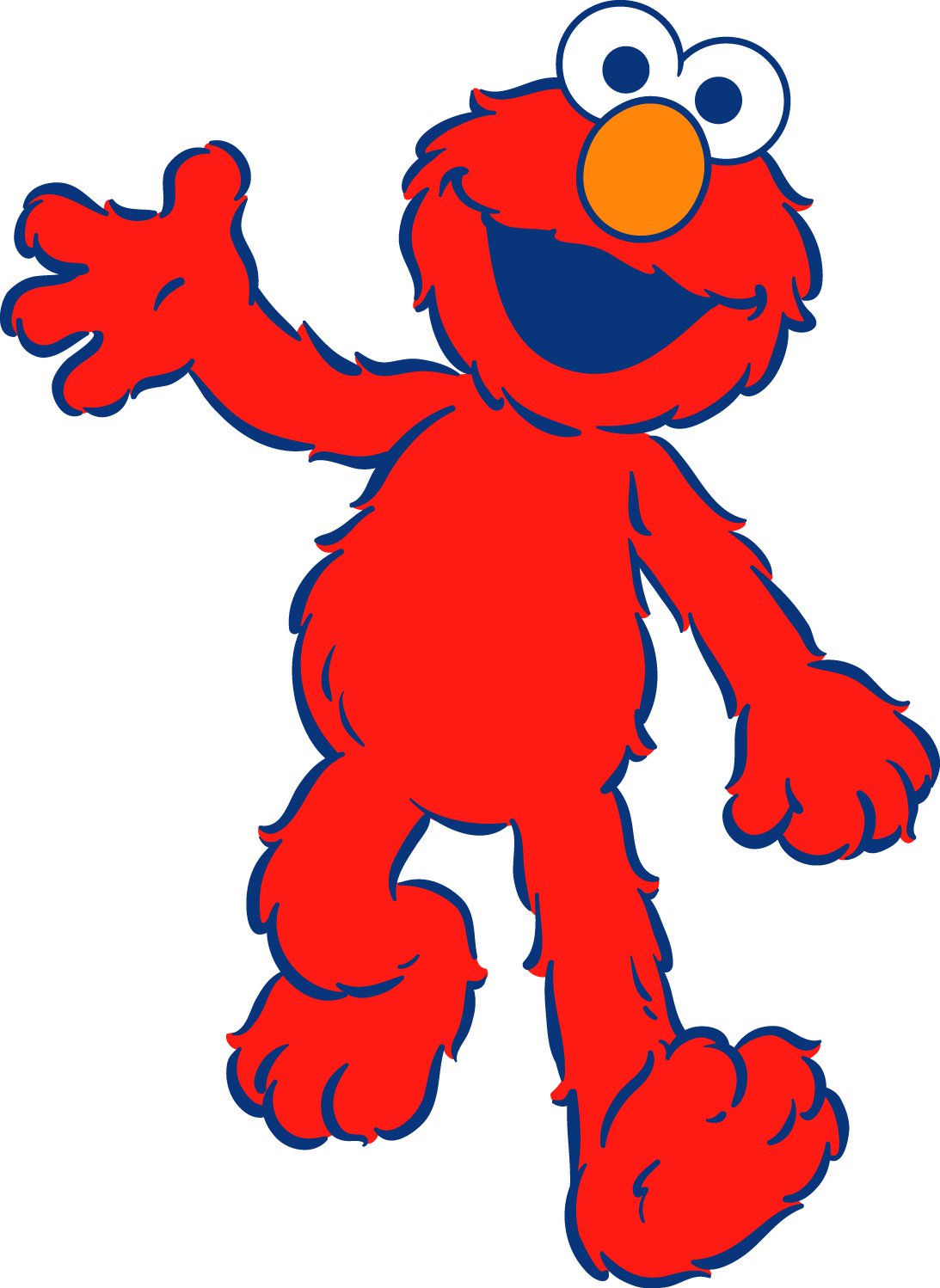 Elmo sesame street clipart