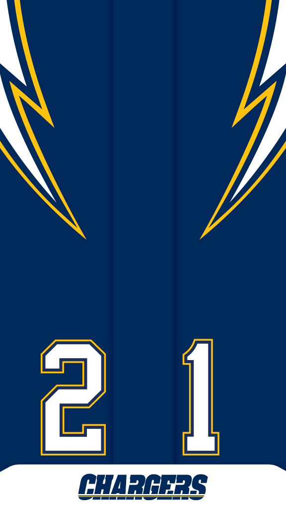 Mobile Backgrounds | Los Angeles Chargers