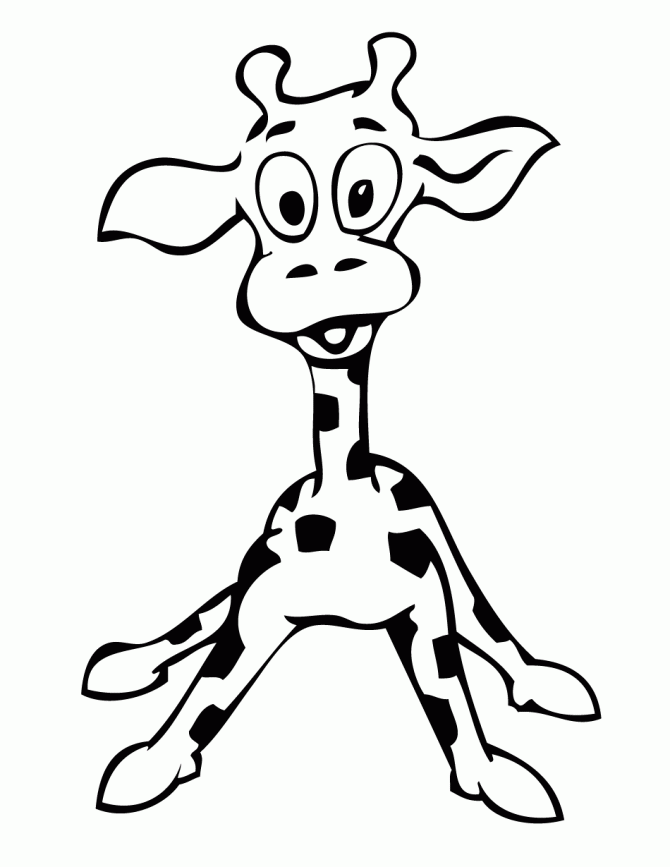 Giraffe Clipart Black And White ClipArt Best