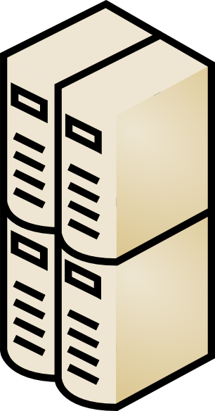 Computer Server Clipart