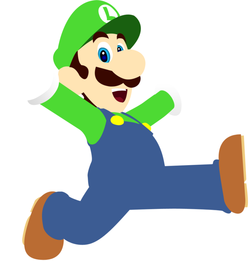 Luigi (Mario Bros.) Vector by Paradox550
