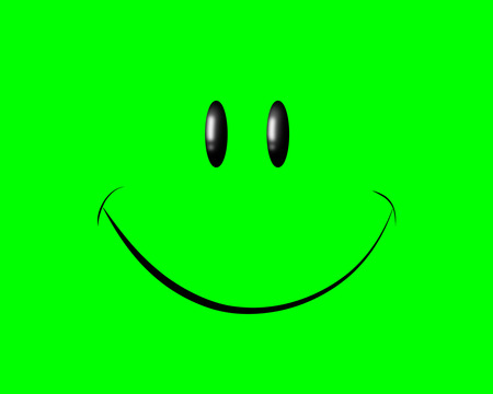 Green smile twinkley eye - Other & Abstract Background Wallpapers ...