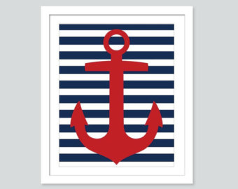 nautical anchor art