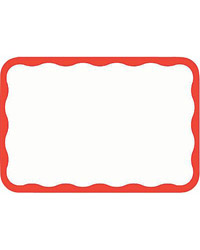 The Party Source Search - AMSCAN RED BORDER NAME TAG