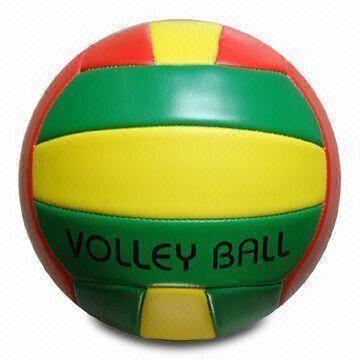PU Leather Volleyball Ball with Customized Designs, Available in ...