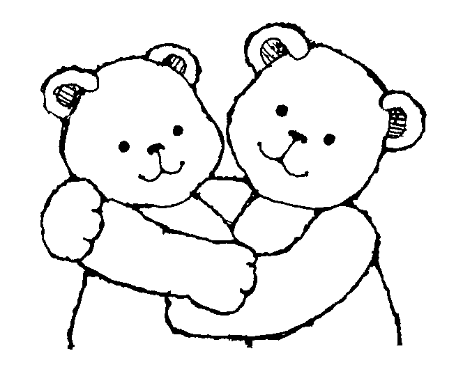 teddy bear hugs clipart - photo #22